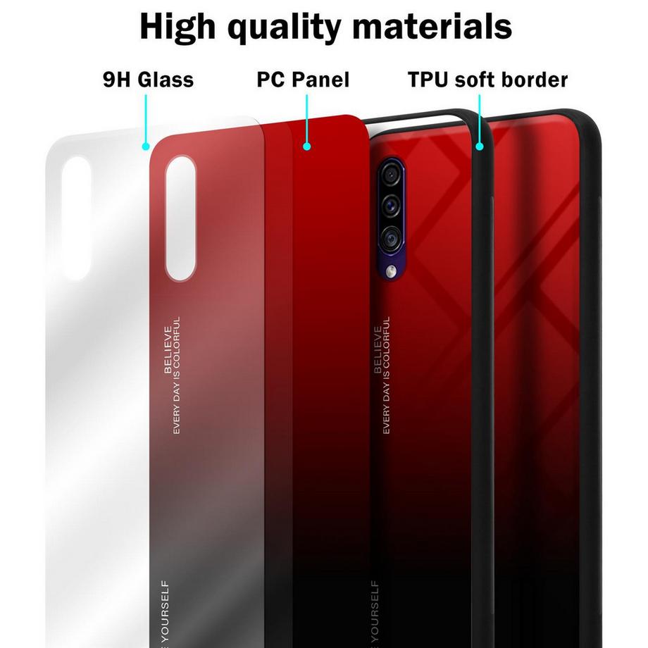 Cadorabo  Hülle für Samsung Galaxy A50 4G / A50s / A30s Zweifarbig 