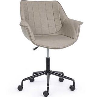 mutoni Chaise de bureau Joshua taupe  