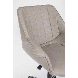 mutoni Chaise de bureau Joshua taupe  