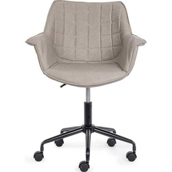 mutoni Chaise de bureau Joshua taupe  