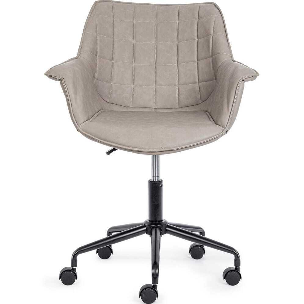 mutoni Fauteuil de bureau Joshua taupe  