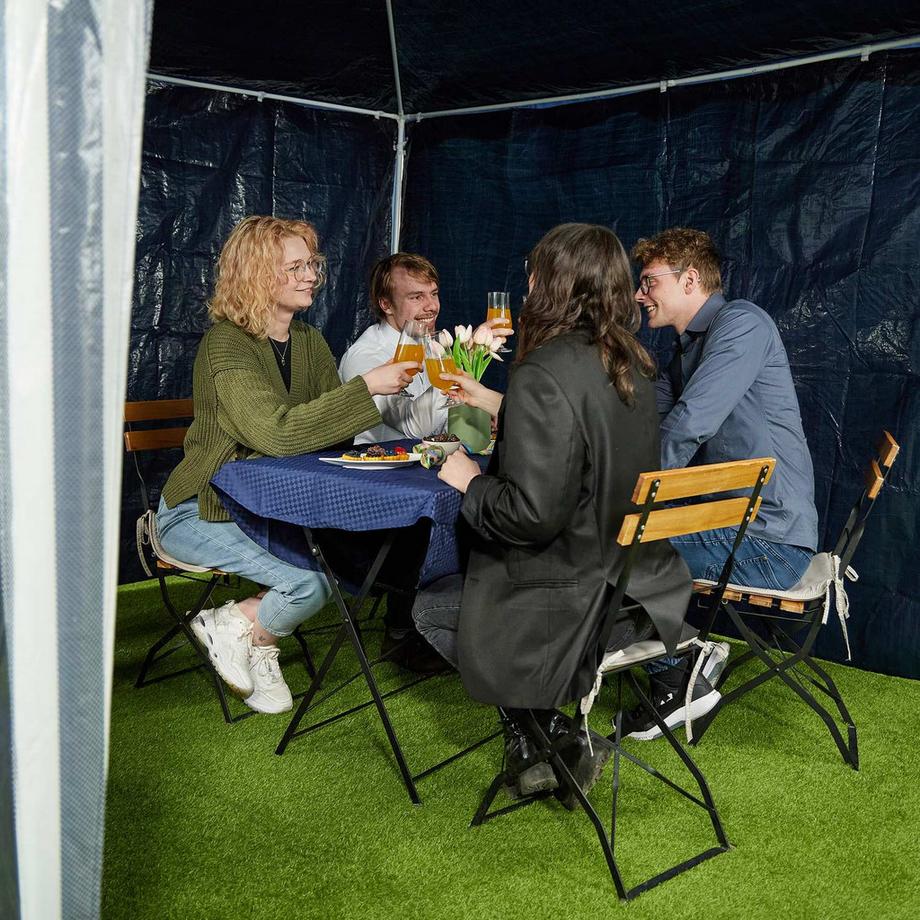 Northix Set di pannelli laterali per gazebo  