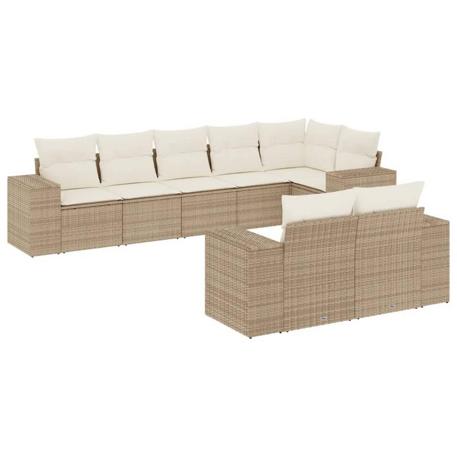 VidaXL Garten sofagarnitur poly-rattan  