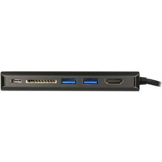 DeLock  USB Type-C™ 3.1 Dockingstation HDMI 4K 30 Hz, Gigabit LAN und USB PD Funktion 