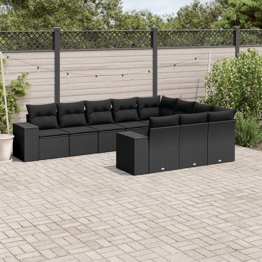 VidaXL Garten sofagarnitur poly-rattan  