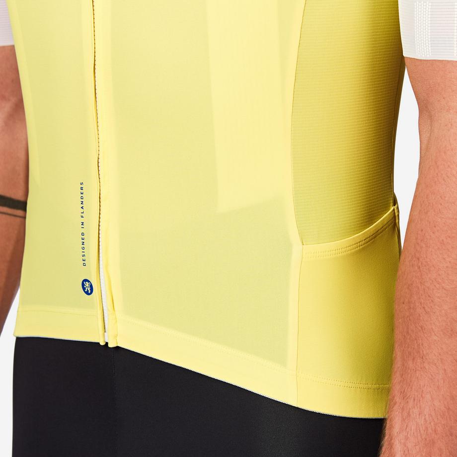VAN RYSEL  Maillot manches courtes de vélo de route très ajusté unisexe - RCR-R 2 team 