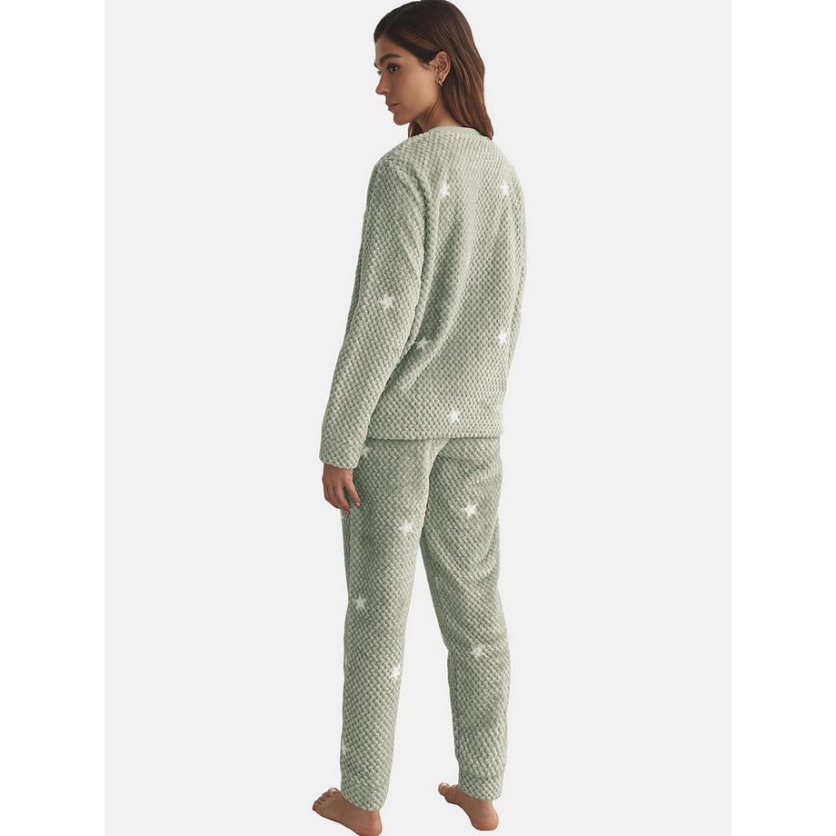 Selmark Polar Haut Manches Longues et Pantalon de Pyjama  