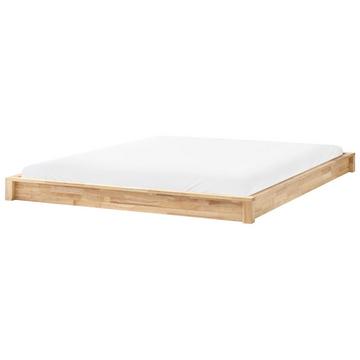 Letto senza testata en Legno di caucciù Minimalista ANTRAS