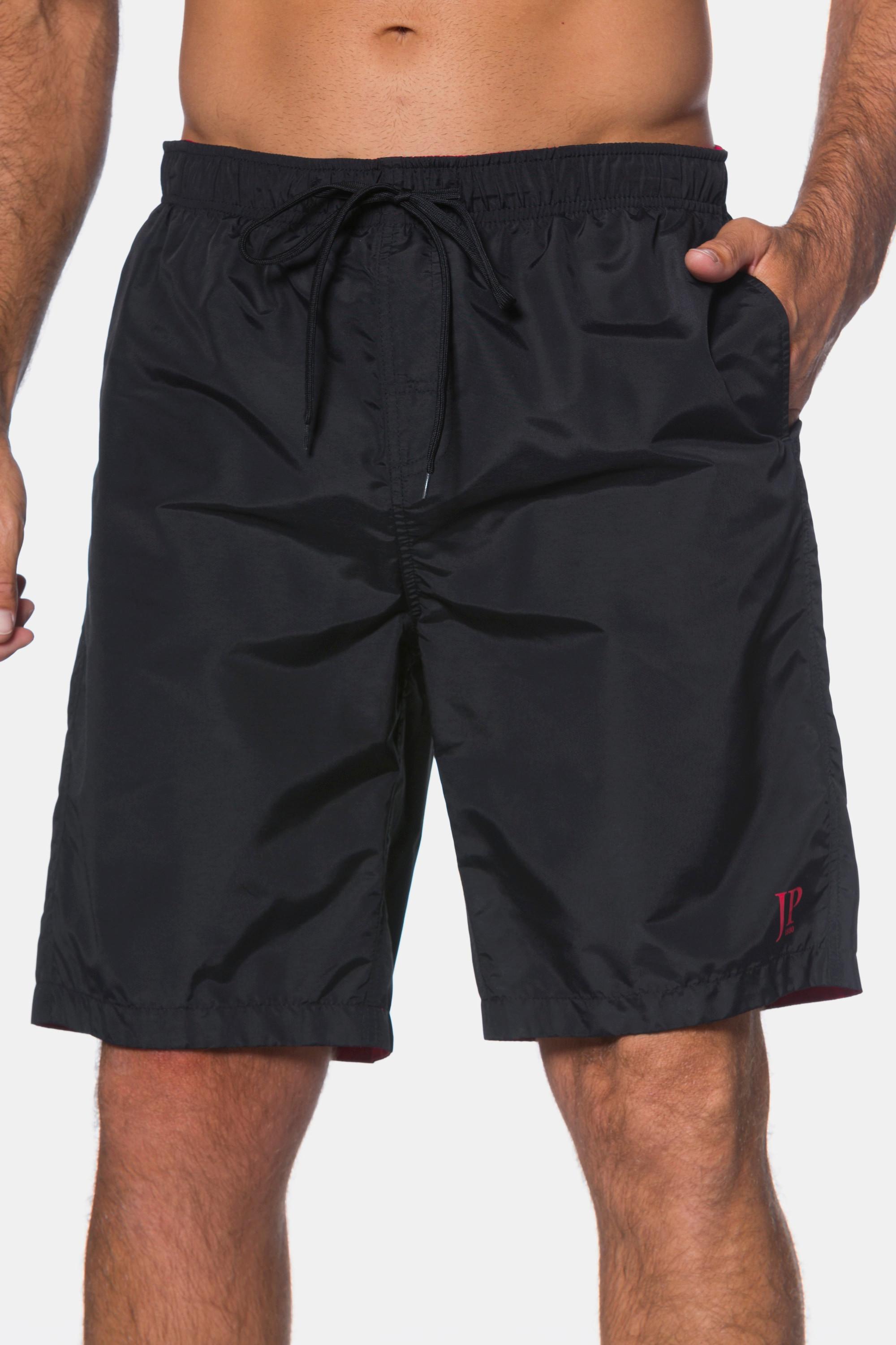 JP1880  Short de bain, collection Beachwear. Taille élastique noir 