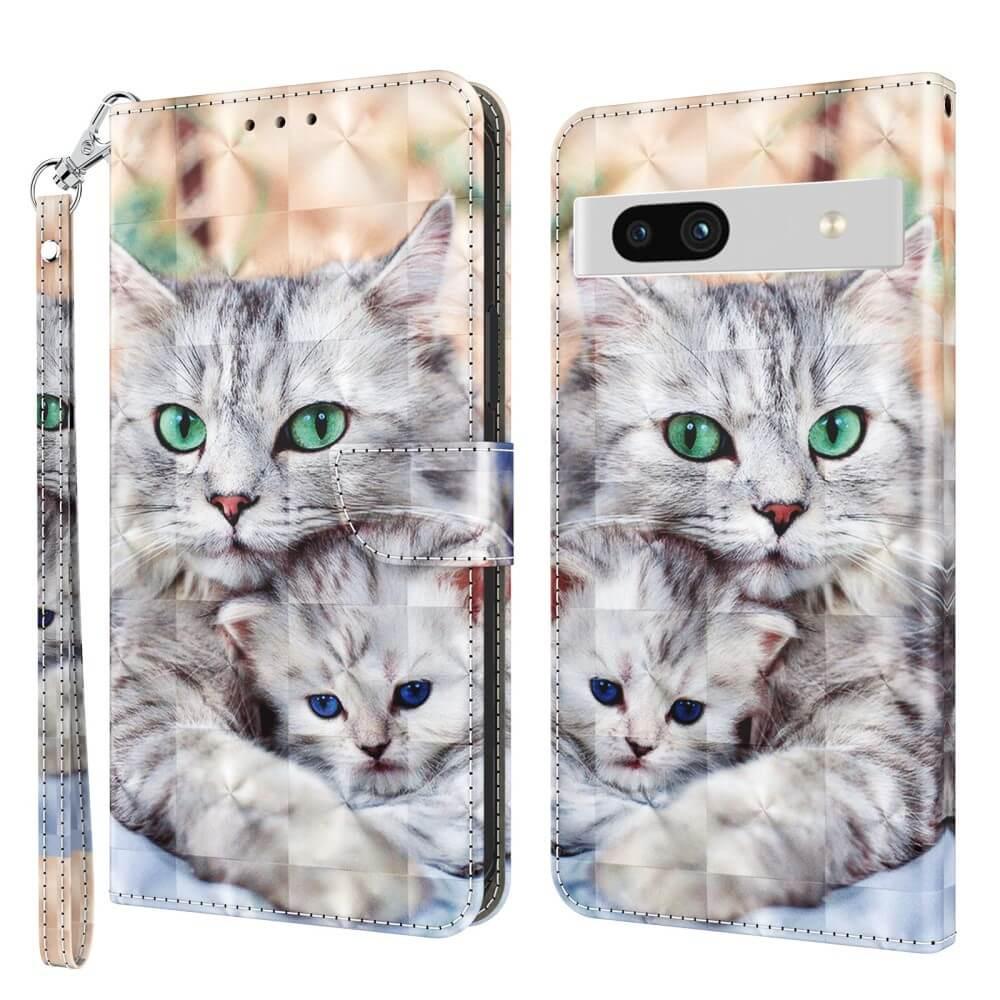 Cover-Discount  Google Pixel 7a - Etui Glitzer Effekt 