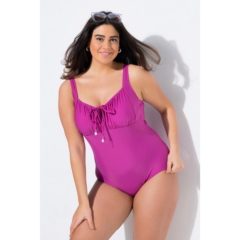 Ulla Popken Maillot de bain Fronces Armatures Recyclé  