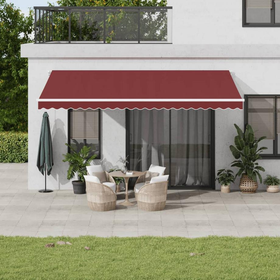 VidaXL Einziehbare markise aluminium  