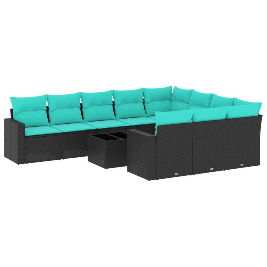 Ensemble de canapés de jardin rotin synthétique