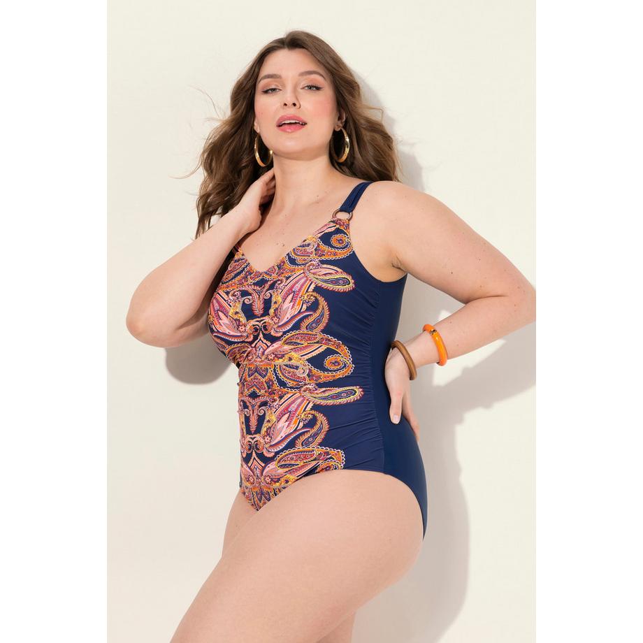 Ulla Popken Costume da bagno Paisley Coppe Morbide  