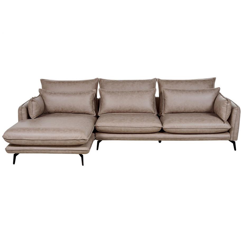 Ecksofa aus Kunstwildleder  GALLO