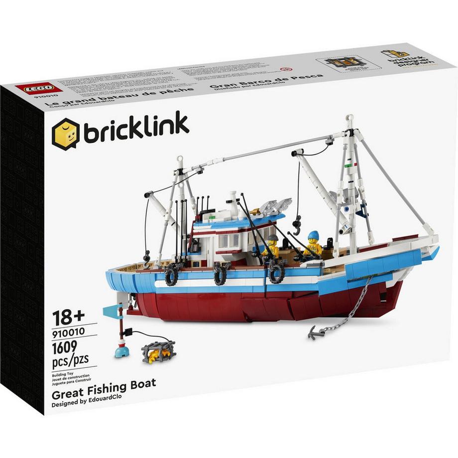 LEGO®  LEGO Bricklink Grosser Fischkutter 910010 