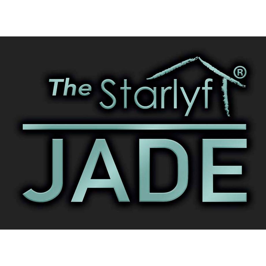 STARLYF Jade Pan 24cm - Poêle à frire avec revêtement en jade, ronde de 24 cm  