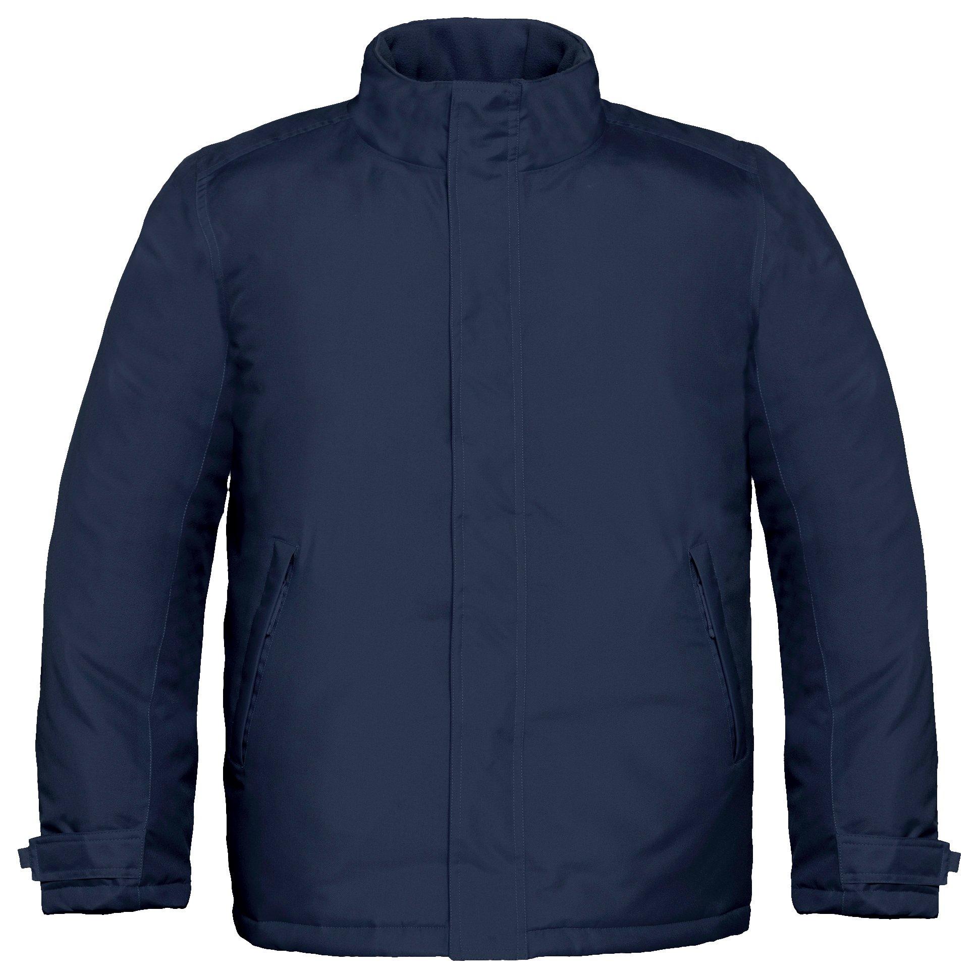 Image of B&c Real+ Premium Thermojacke, Wasserabweisend, Winddicht Herren Marine XXL