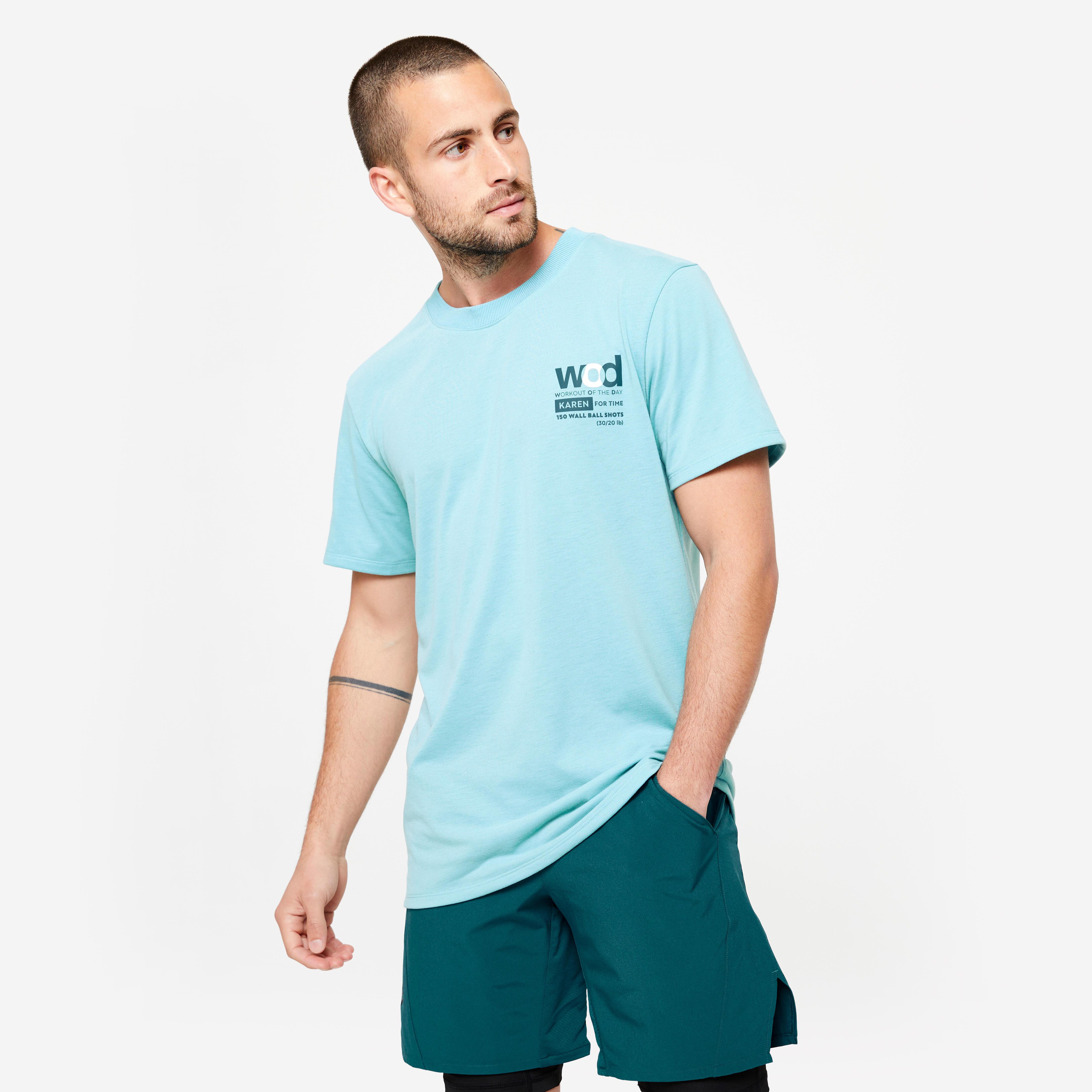 DOMYOS  Kurzarmshirt - CARDIO 