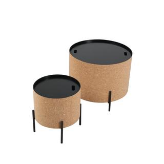 mutoni Couchtische Kork 63 (2er-Set)  