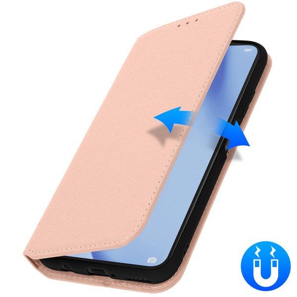 Avizar  Custodia Flip Huawei P40 Lite rosa gold 