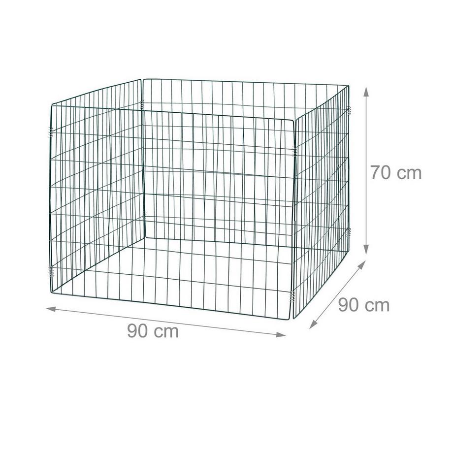 Northix Kompostgitter aus Metall, 3er-Pack  