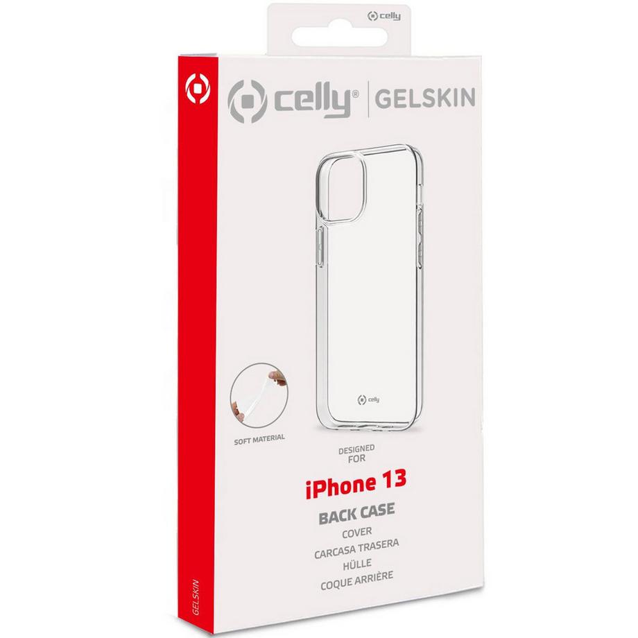 Celly  Coque Gelskin TPU iPhone 13 Transparente 