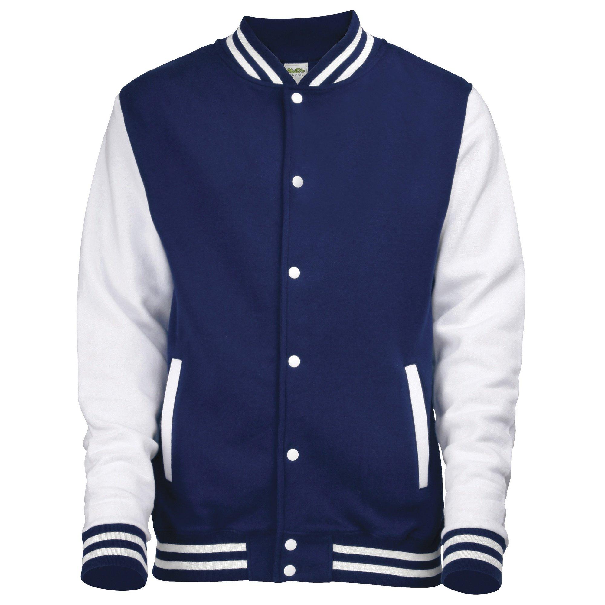 Image of Collegejacke Herren Marine 3XL
