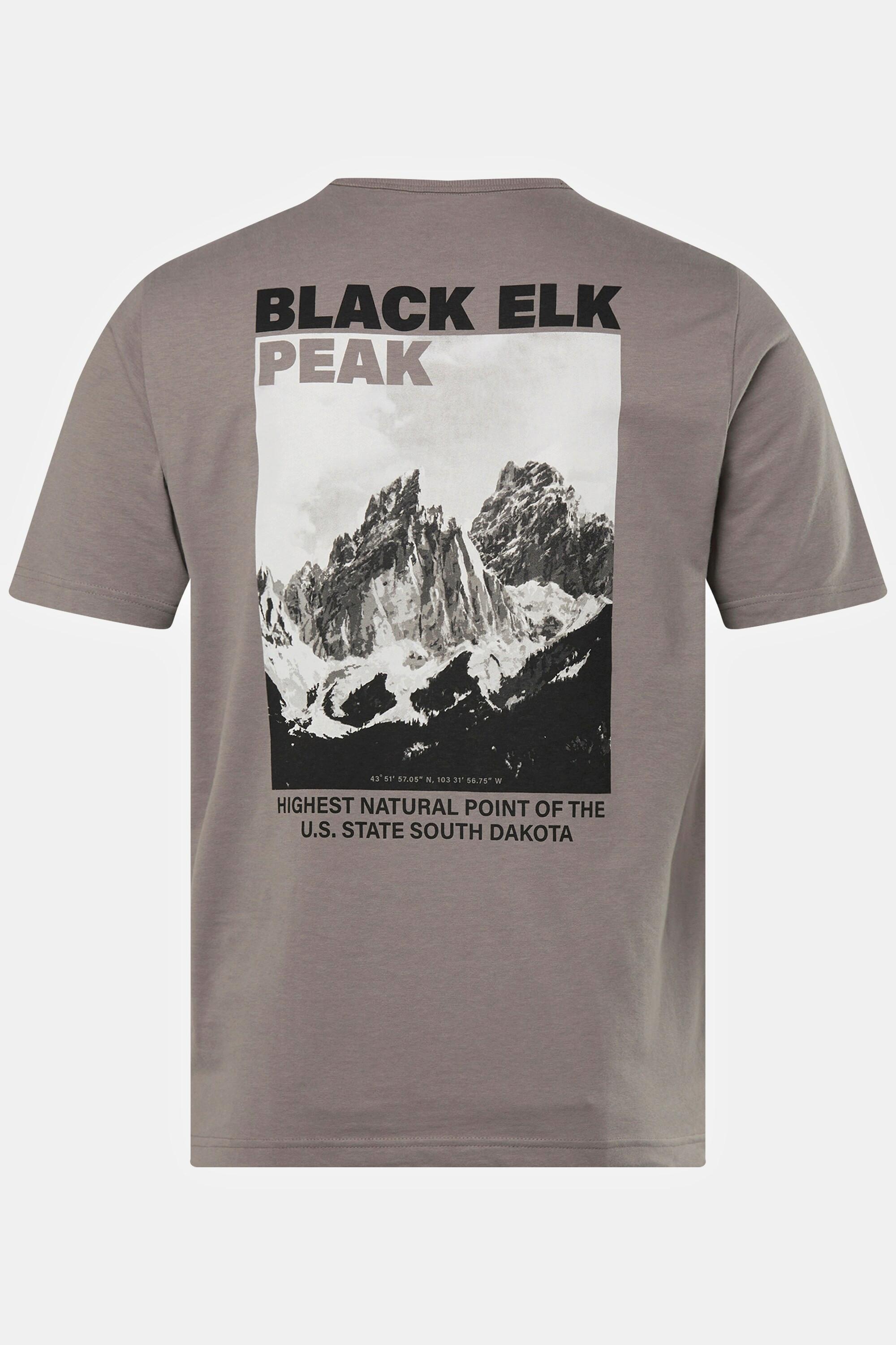 JP1880  T-shirt de trekking Outdoor, manches courtes et technologie QuickDry. Imprimé dans le dos. 