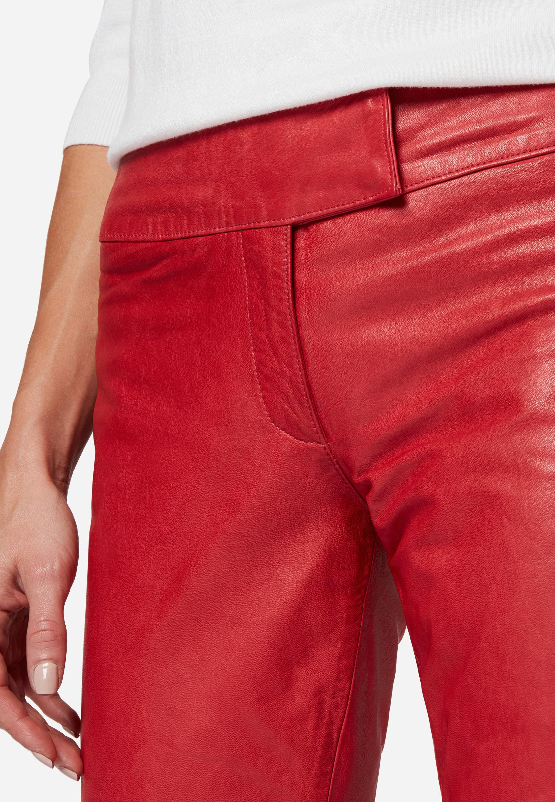 RICANO  Lederhose Low Cut, im simplistischen Design 