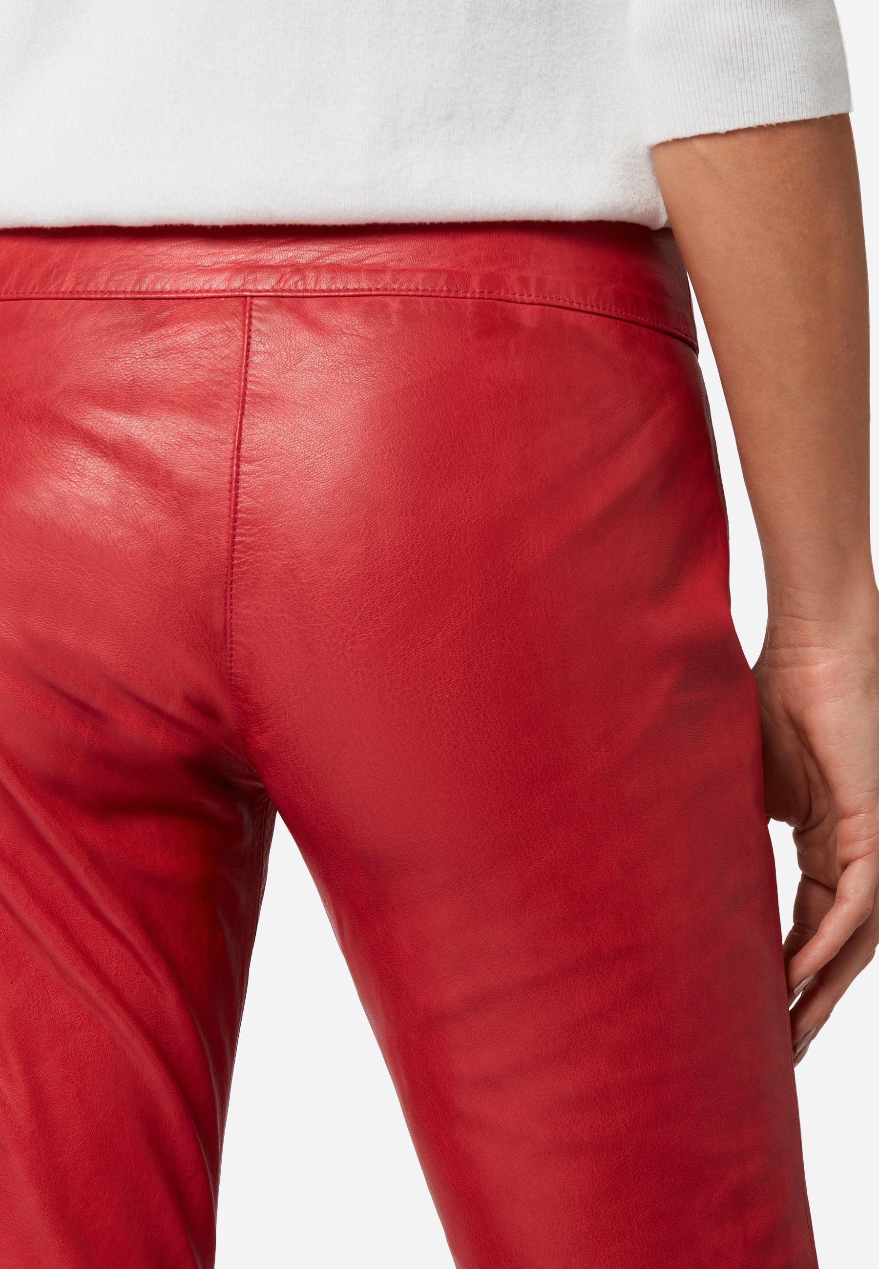 RICANO  Lederhose Low Cut, im simplistischen Design 