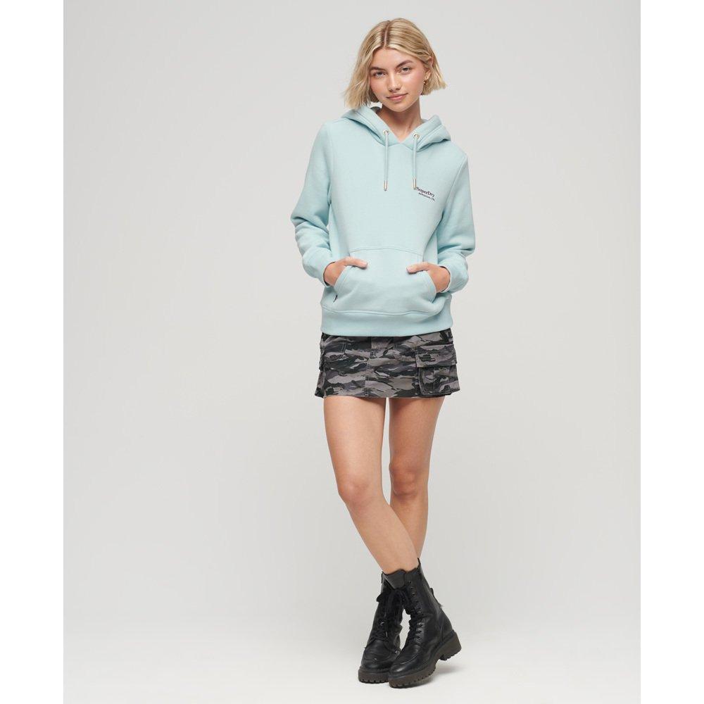 Superdry  hoodie mit logo damen essential 