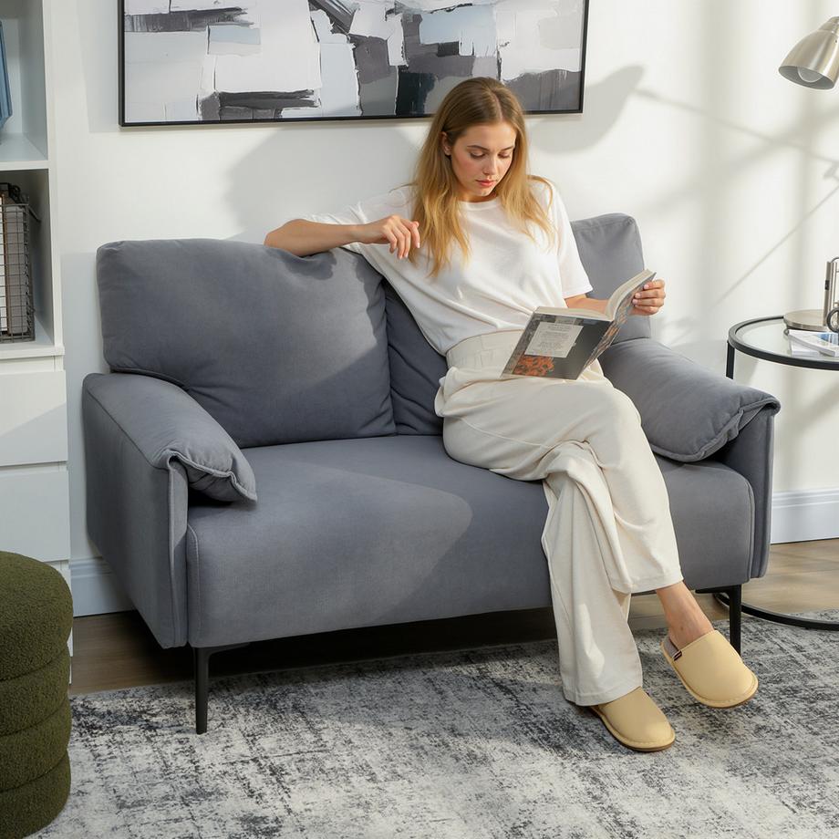 HOMCOM 2-Sitzer-Sofa  