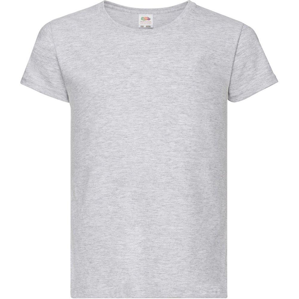Image of Tshirt, Kurzarm Mädchen Grau 7-8A
