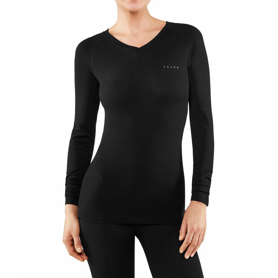 FALKE  t-shirt anches longues wool-tech light 