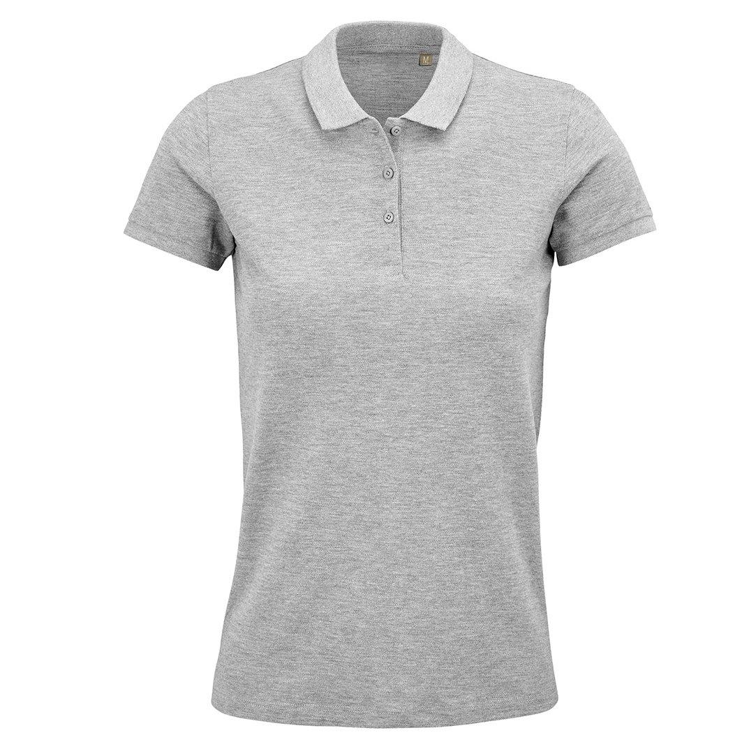 Image of Planet Poloshirt Aus Biologischem Anbau Damen Grau 3XL