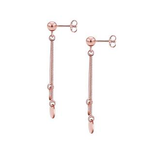 Elli  Boucles d'Oreilles Chaîne Cercle 