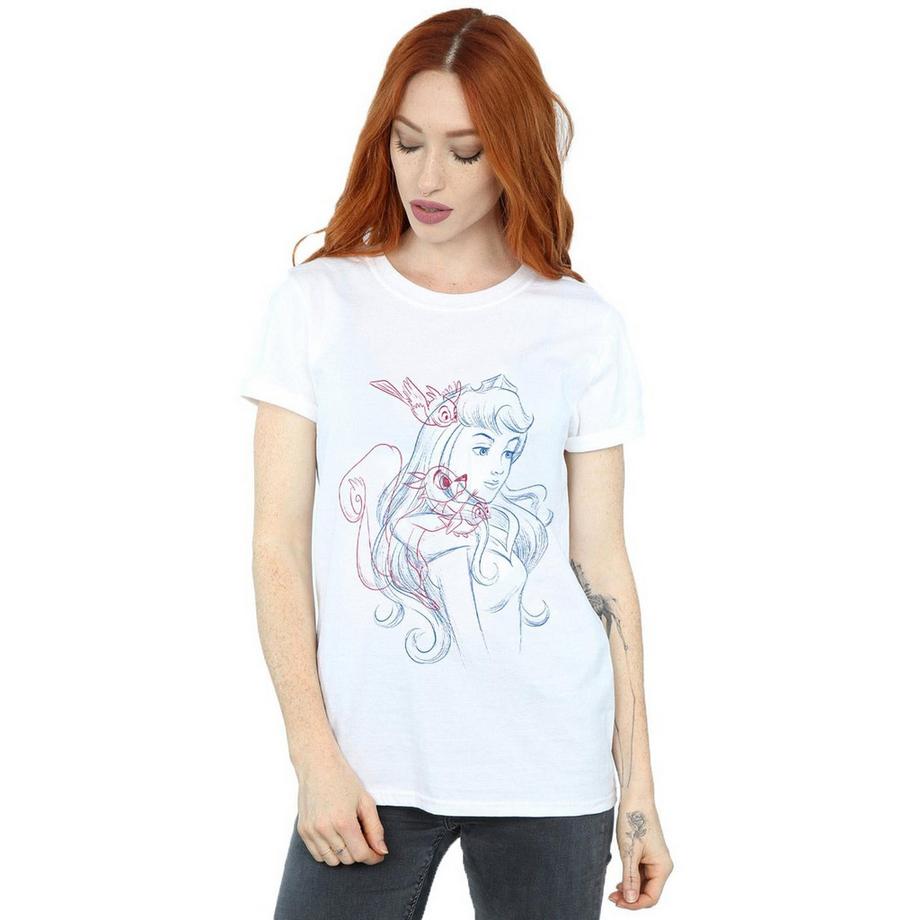 Disney Sleeping Beauty Aurora Sketch T-Shirt  