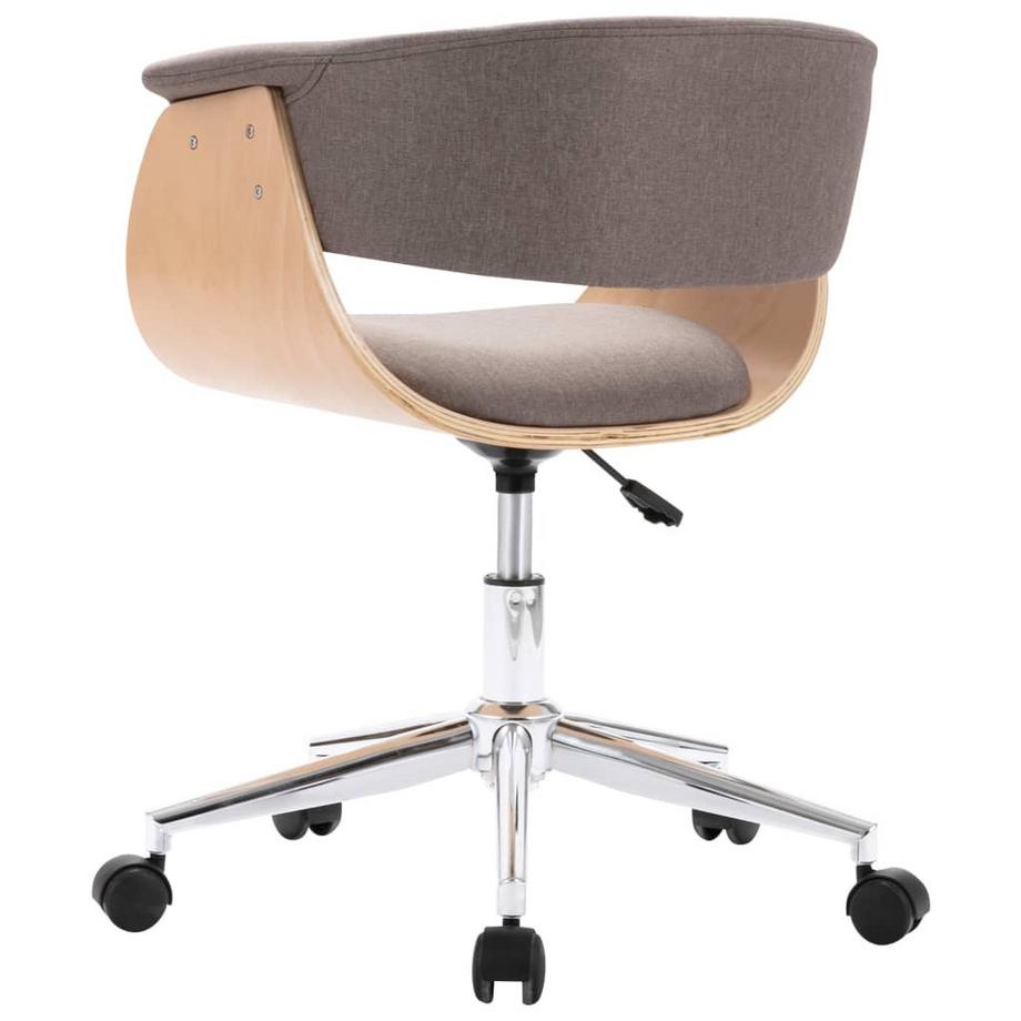 VidaXL Chaise de bureau tissu  