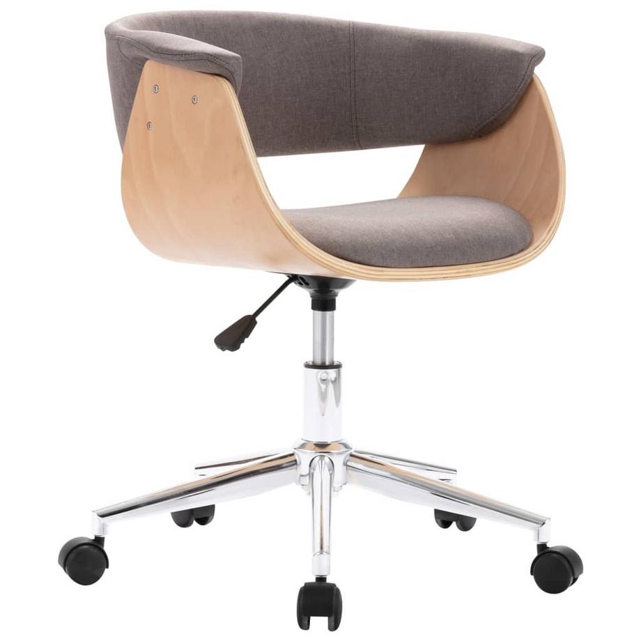 VidaXL Chaise de bureau tissu  