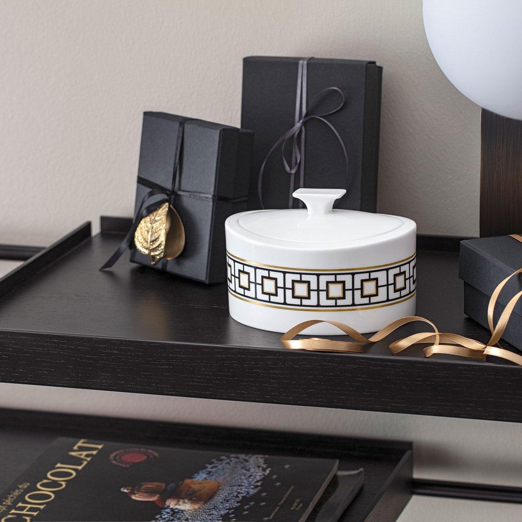 Image of Zuckerdose 6 Pers. Metrochic Unisex Weiss Bedruckt ONE SIZE