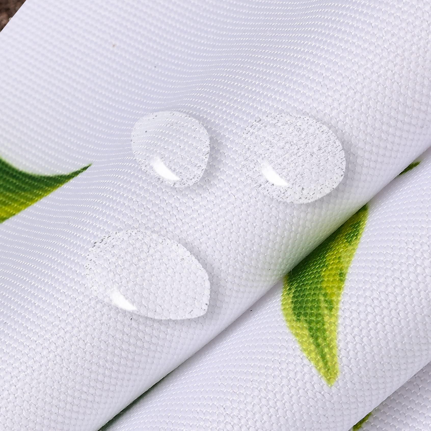 Alopini Tischläufer in Leinenoptik Abwaschbarer Tischläufer  