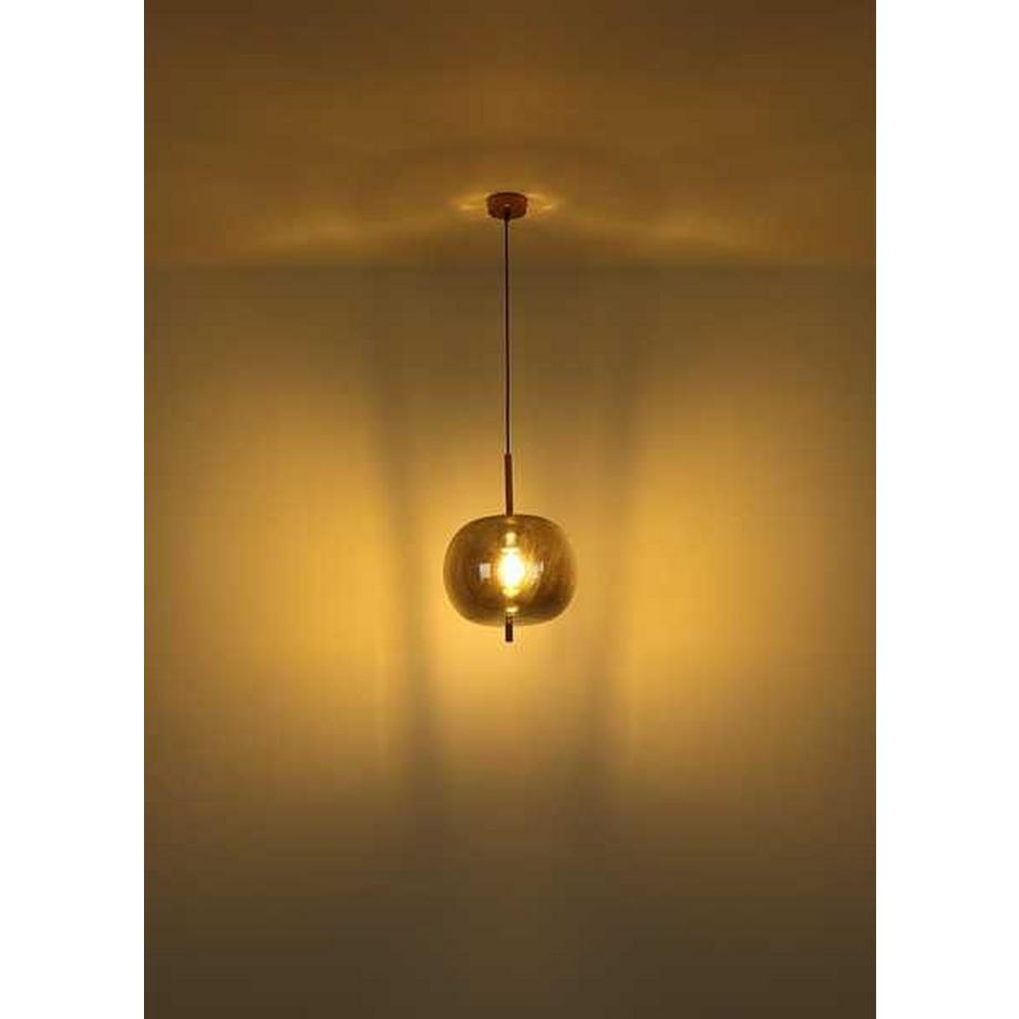 mutoni Lampe à suspension Blacky I métal 3xE14  