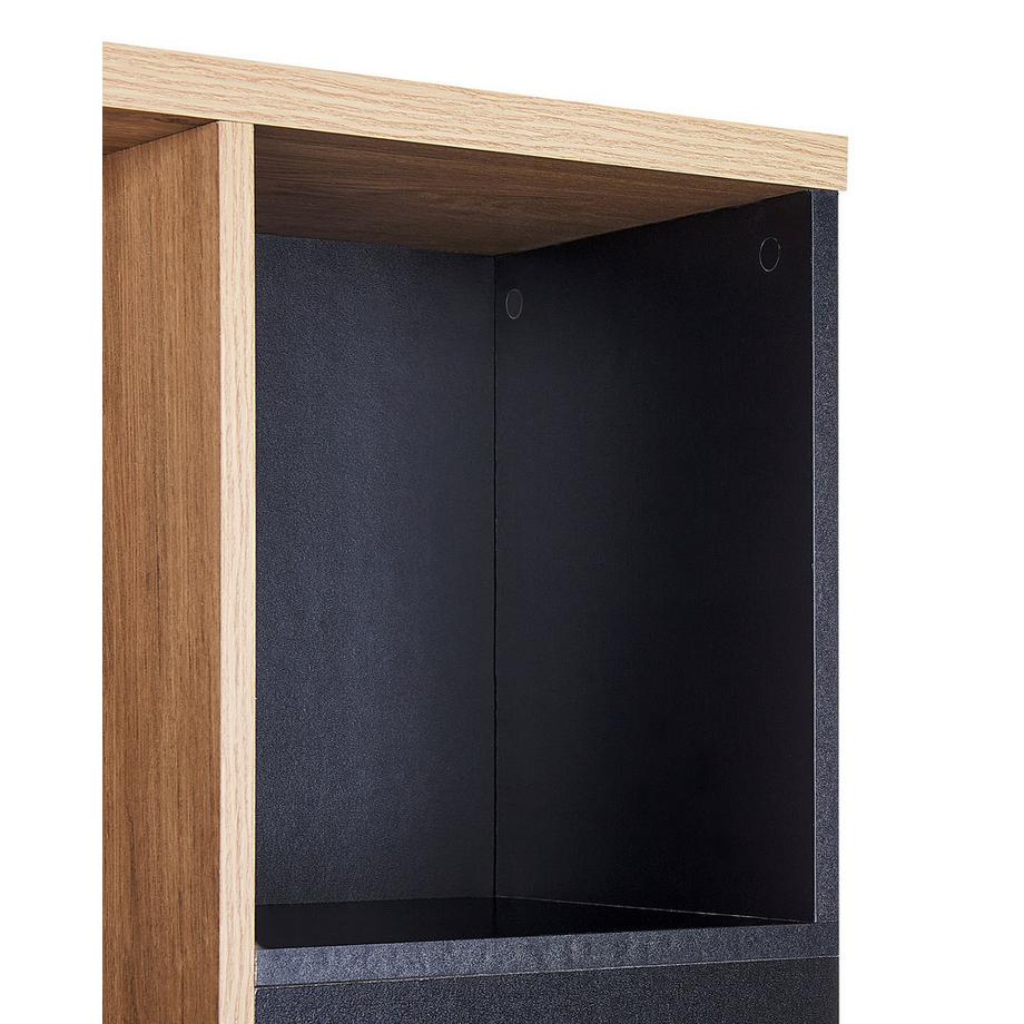 Beliani Bücherregal aus Faserplatte Modern BANGOR  