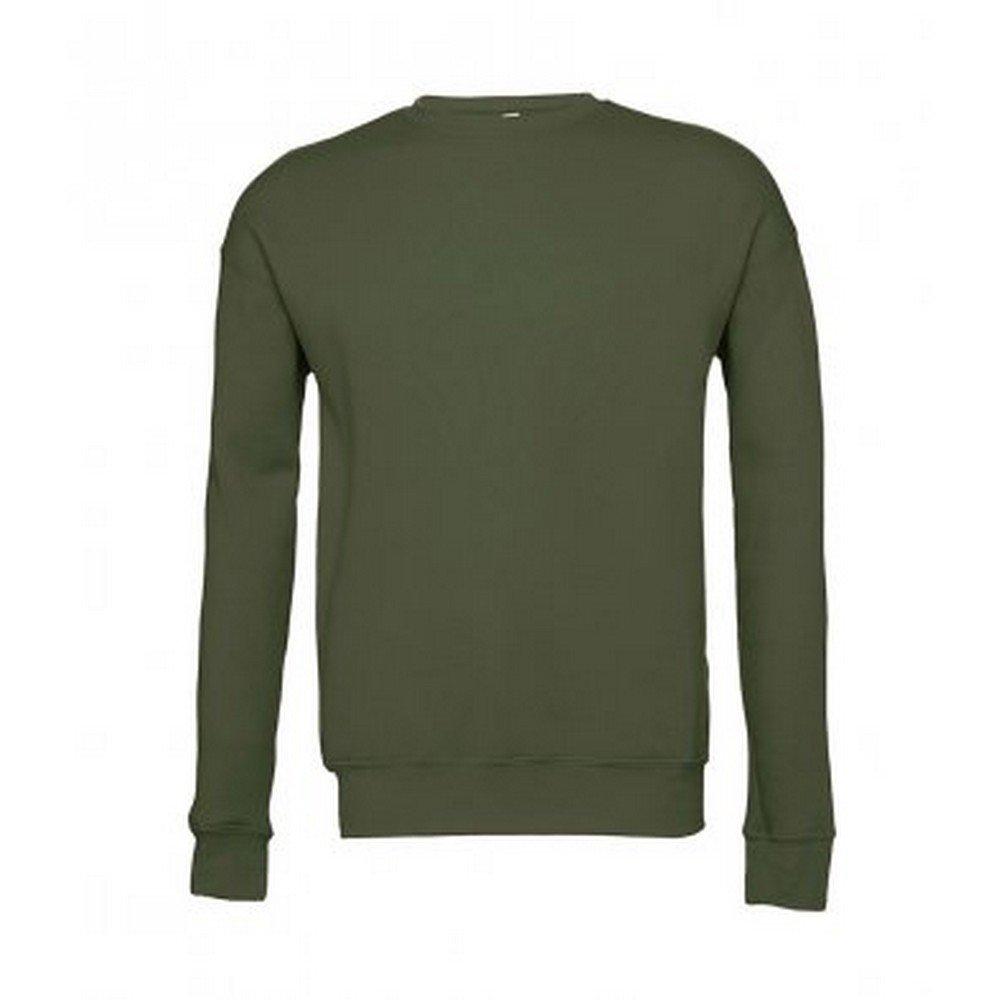 Image of Erwachsene Drop Schulter Sweatshirt Damen Militärgrün M