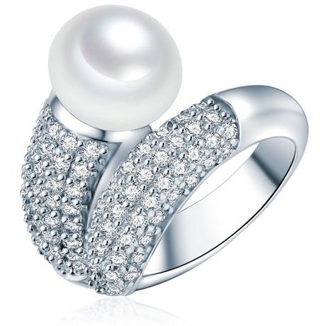 Valero Pearls  Femme Bague avec perle 