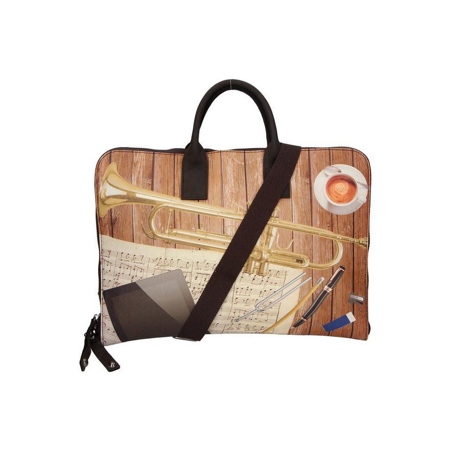 Gave Lux Borsa a mano con stampa a tromba  