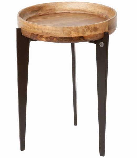 Image of Beistelltisch Piccard natur rund 40 Beistelltisch Piccard natur rund 40