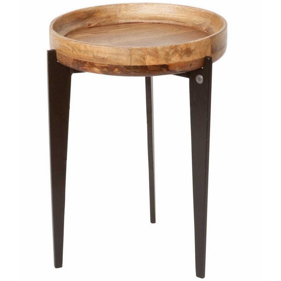 mutoni home Tavolino Piccard naturale rotondo 40  