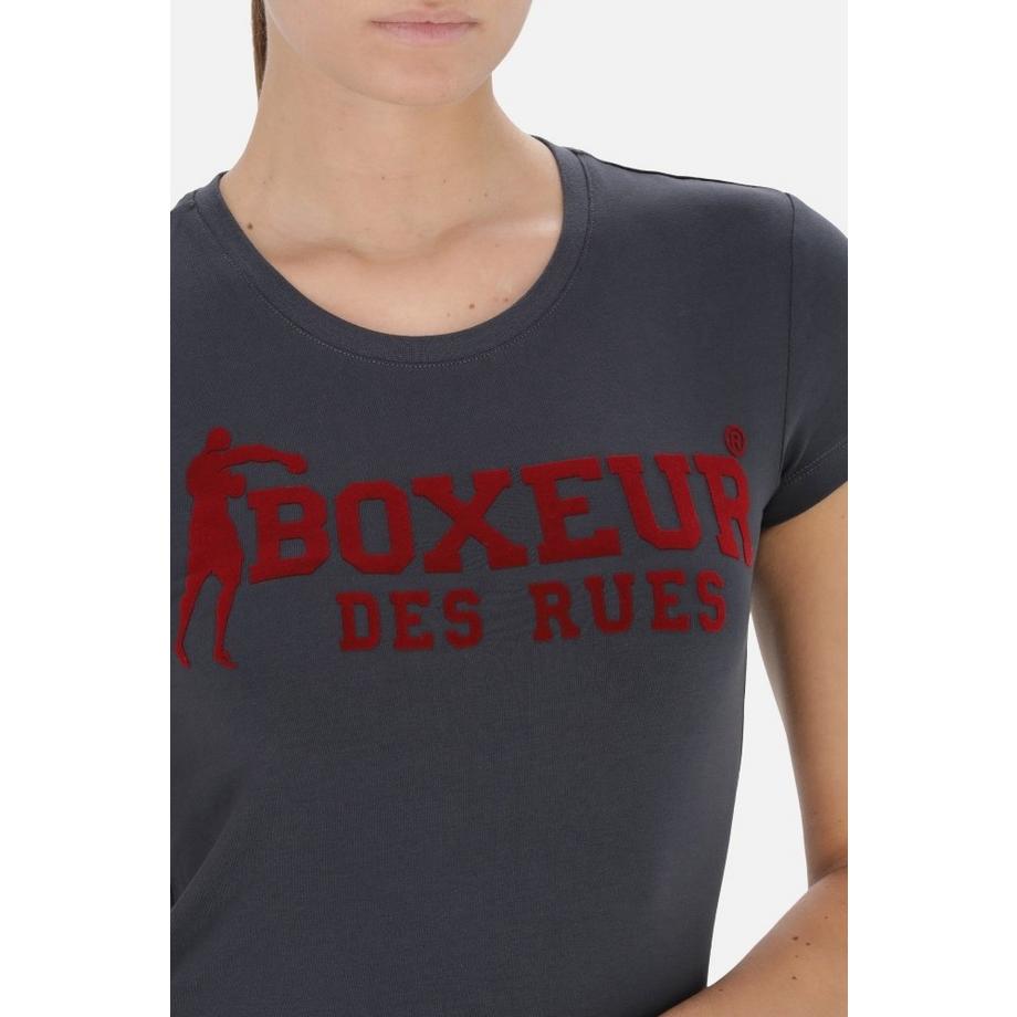 BOXEUR DES RUES  T-Shirt mit Logo auf der Vorderseite 